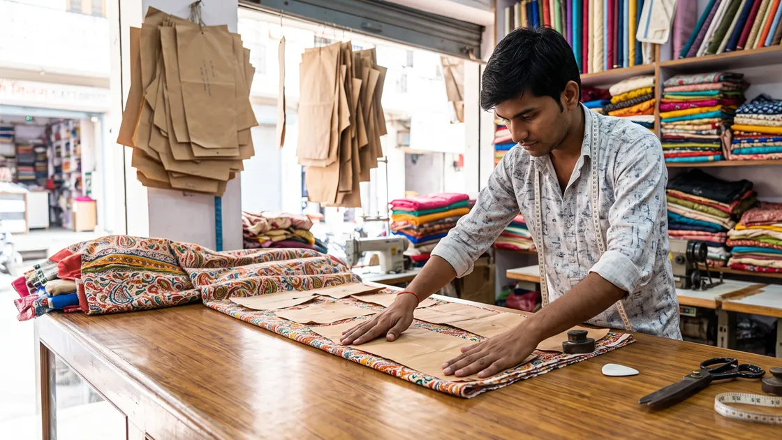 Cutting Fabric Wastage in a Tailoring Shop — fabric wastage