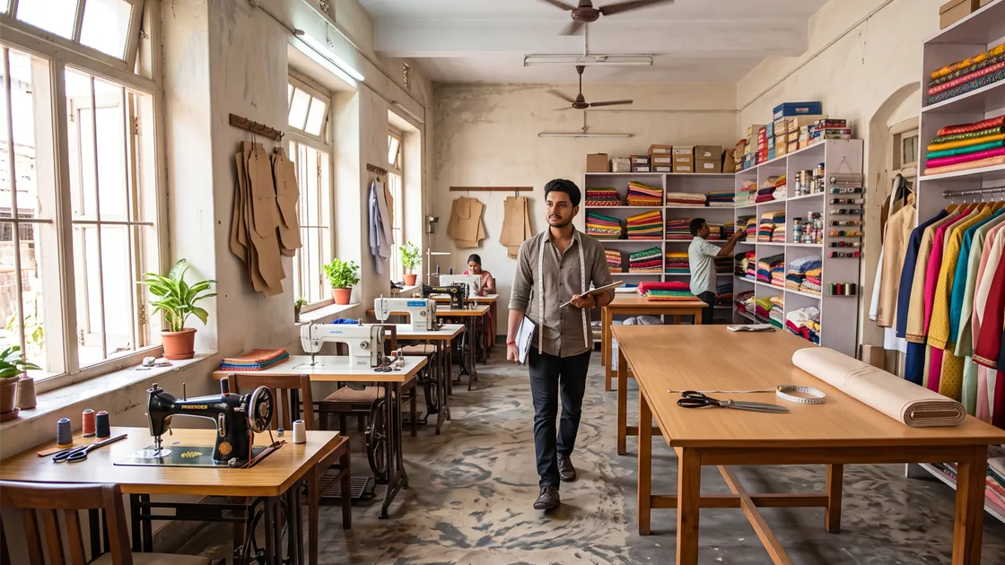 How to Lay Out a Tailoring Shop - tailoring shop layout