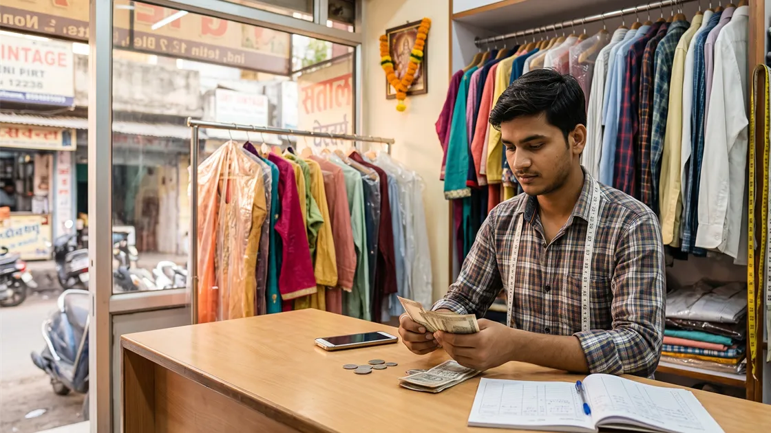 The Daily Closing Routine in a Tailoring Shop — daily closing